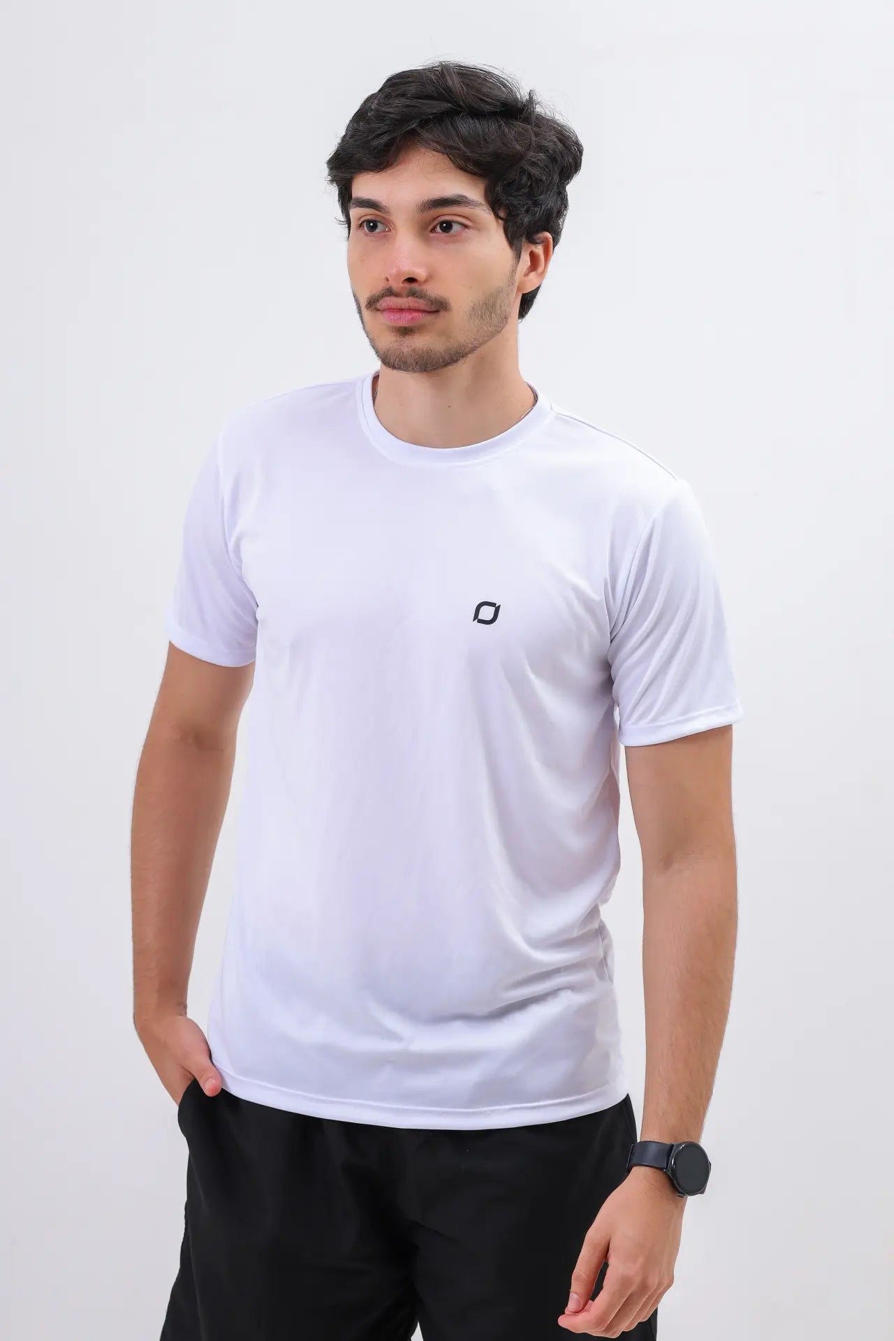 CAMISETA BÁSICA DRY FIT MOVE -  BRANCO Drif