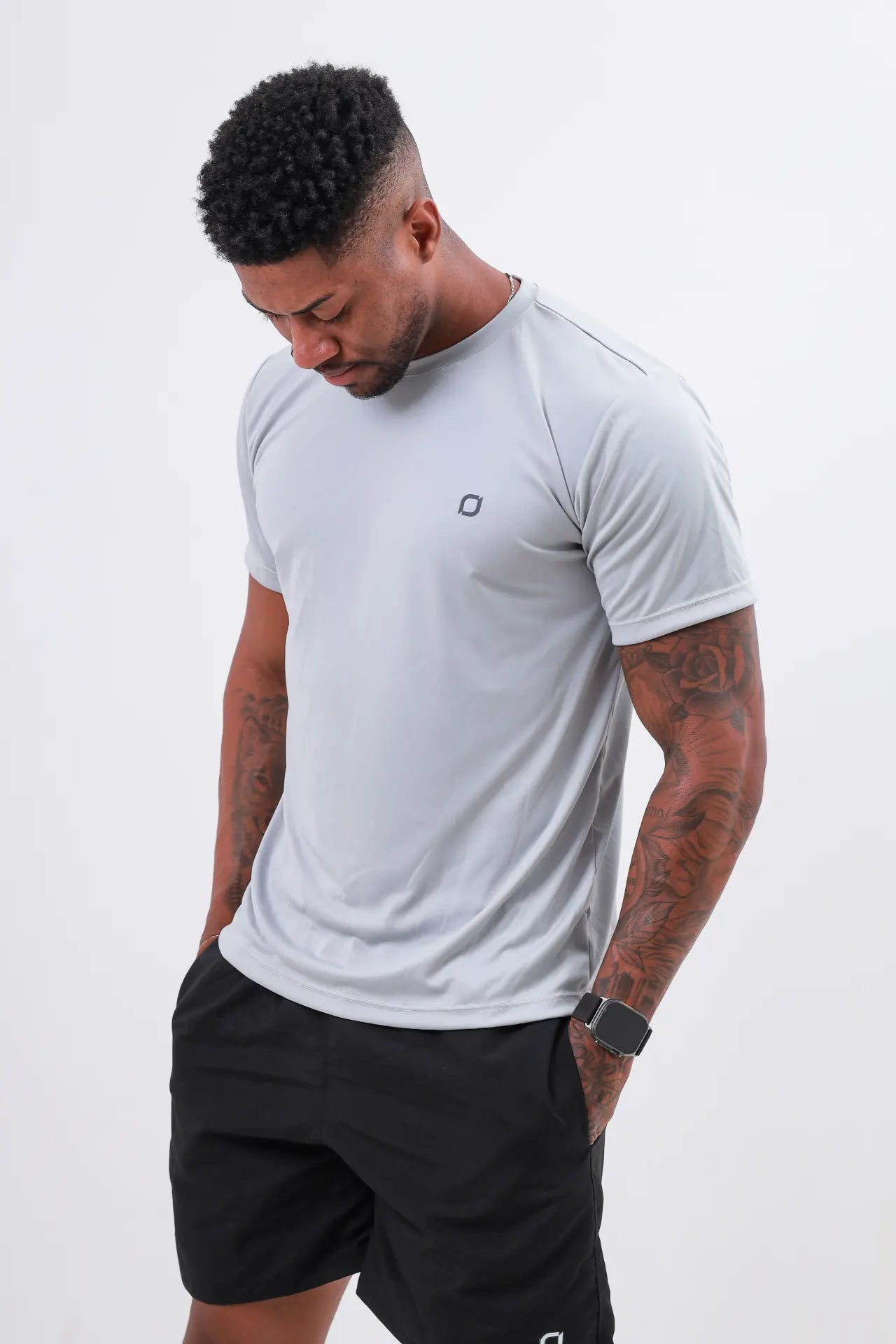 CAMISETA BÁSICA DRY FIT MOVE - CINZA Drif