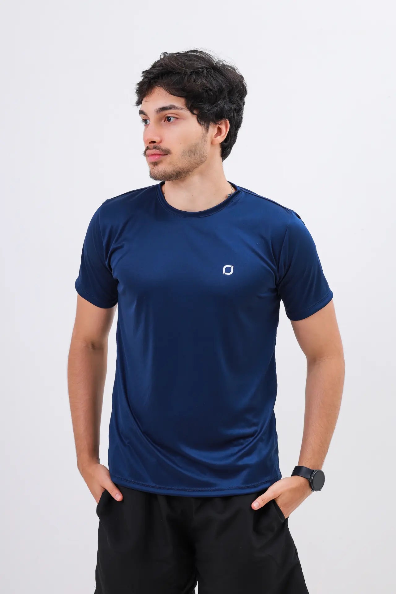 CAMISETA BÁSICA DRY FIT MOVE -  AZUL MARINHO Drif
