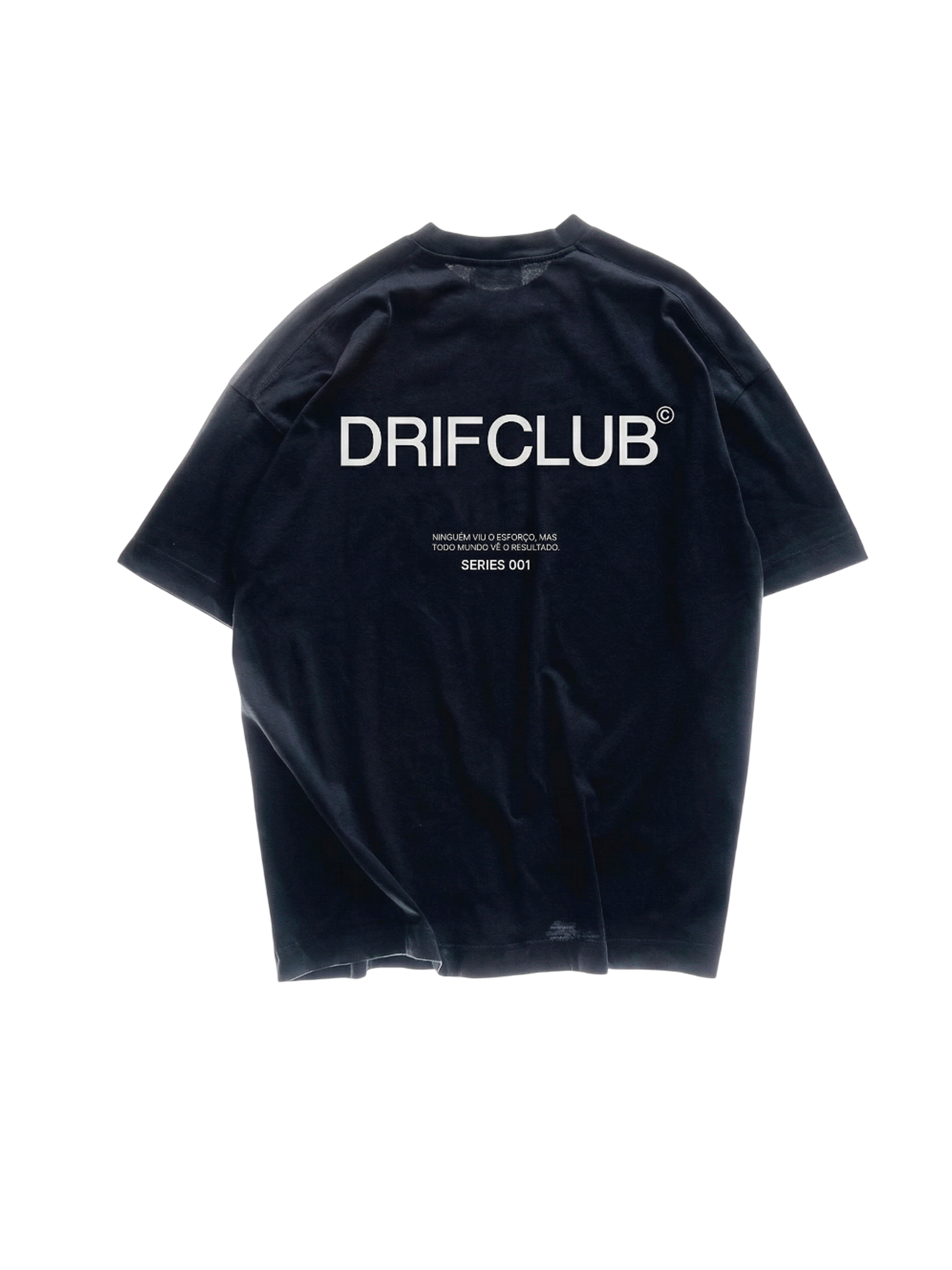 Camiseta Oversized Drif Club ( Preta ) Drif Oficial